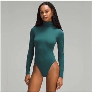 lululemon athletica Teal Long-Sleeve Bodysuit